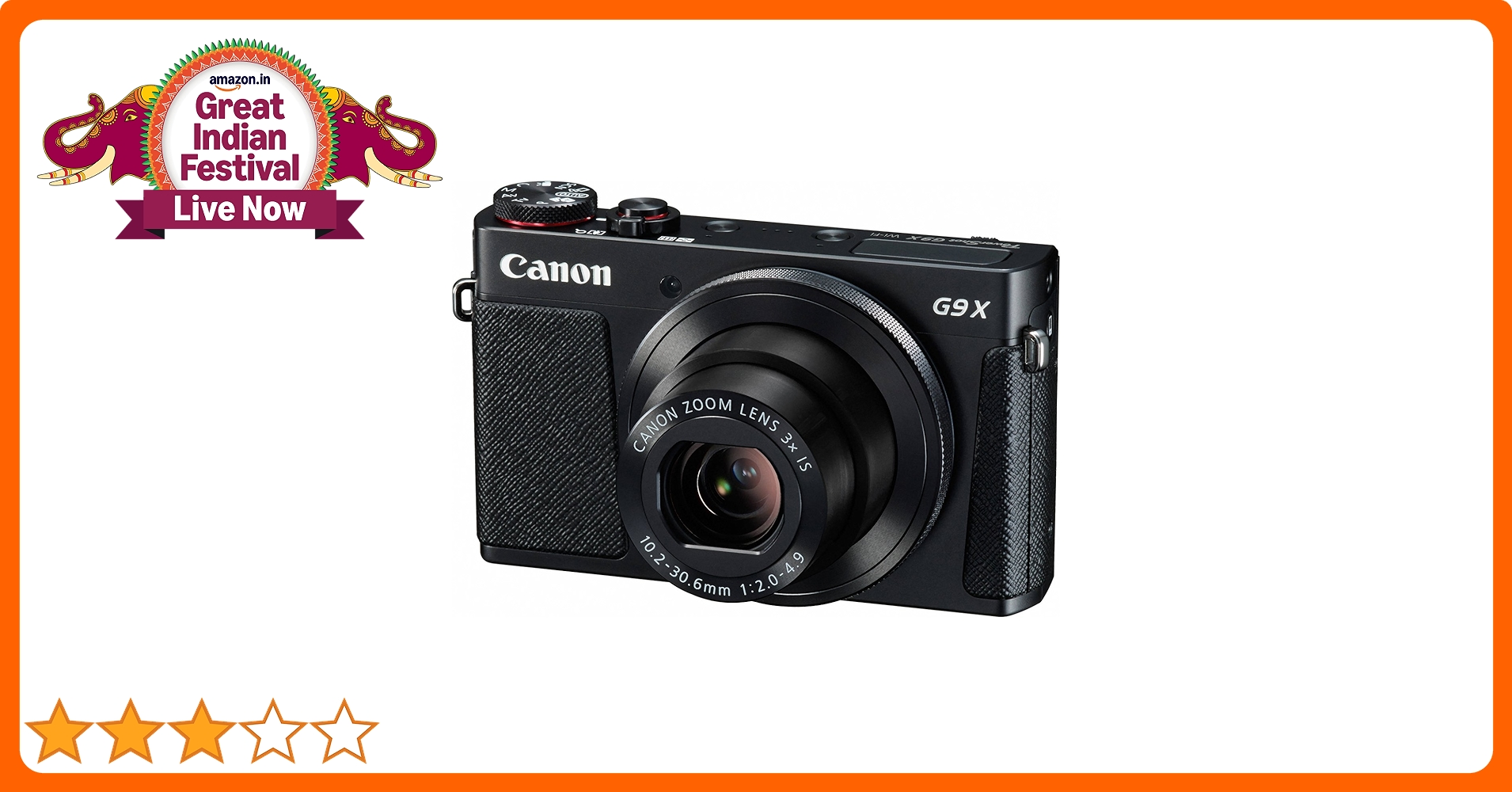 キャノン CANON PowerShot G9X Buy Canon PowerShot G9 X Mark II Compact Digital Camera w/ 1